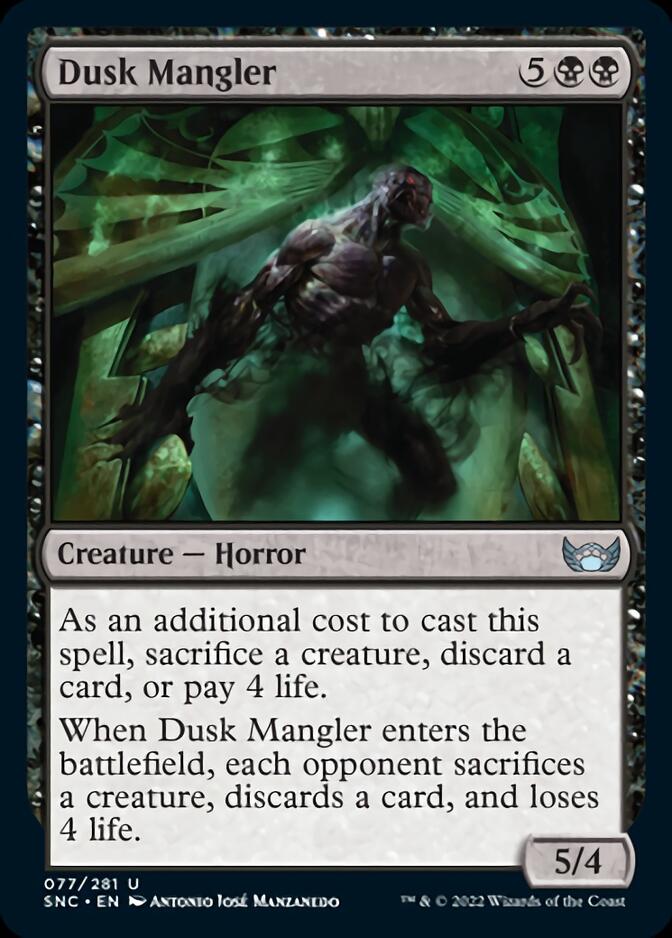 Dusk Mangler (SNC-077) - Streets of New Capenna [Uncommon]