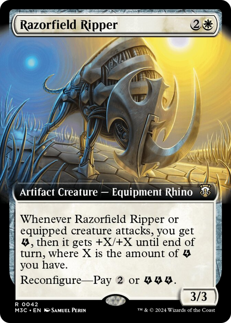 Razorfield Ripper (M3C-042) - Modern Horizons 3 Commander: (Extended Art) Foil [Rare]