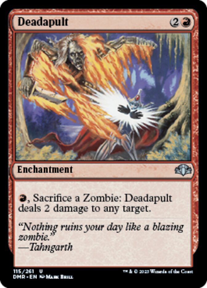 Deadapult (DMR-115) - Dominaria Remastered [Uncommon]