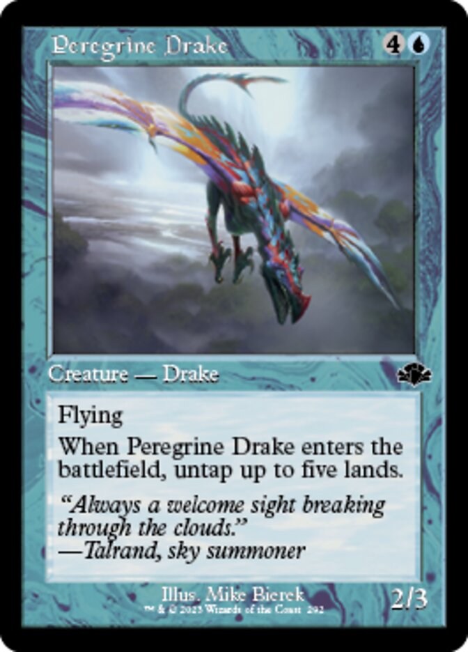 Peregrine Drake (DMR-292) - Dominaria Remastered [Common]