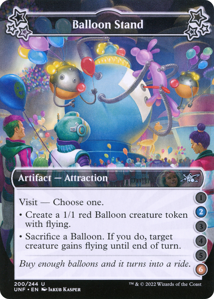 Balloon Stand (UNF-200A) - Unfinity [Uncommon]