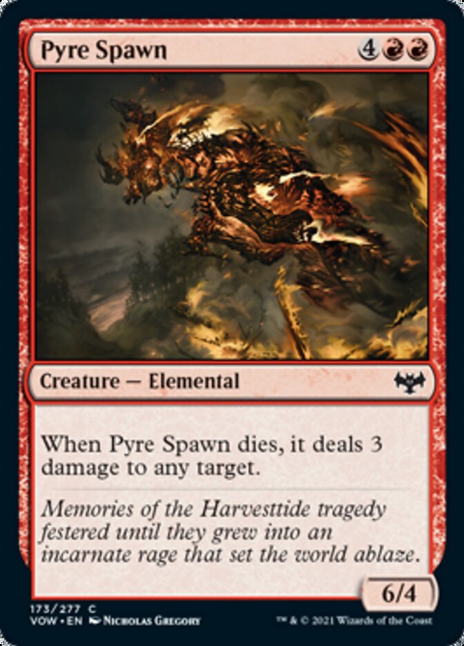 Pyre Spawn (VOW-173) - Innistrad: Crimson Vow [Common]