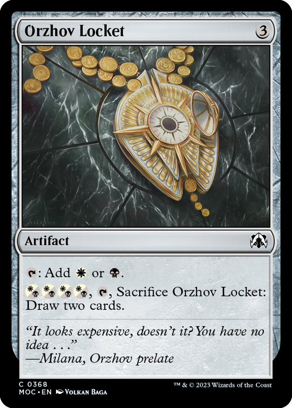 Orzhov Locket (MOC-368) - March of the Machine Commander [Common]