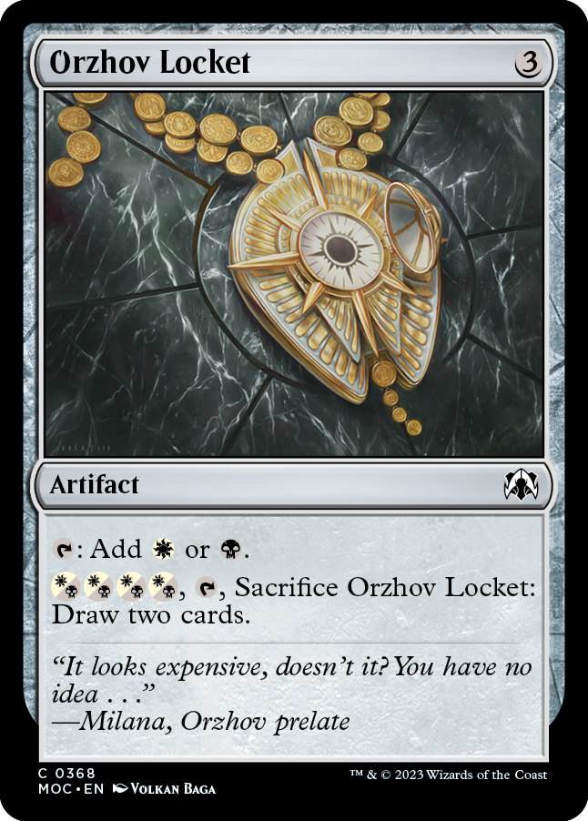 Orzhov Locket (MOC-368) - March of the Machine Commander [Common]