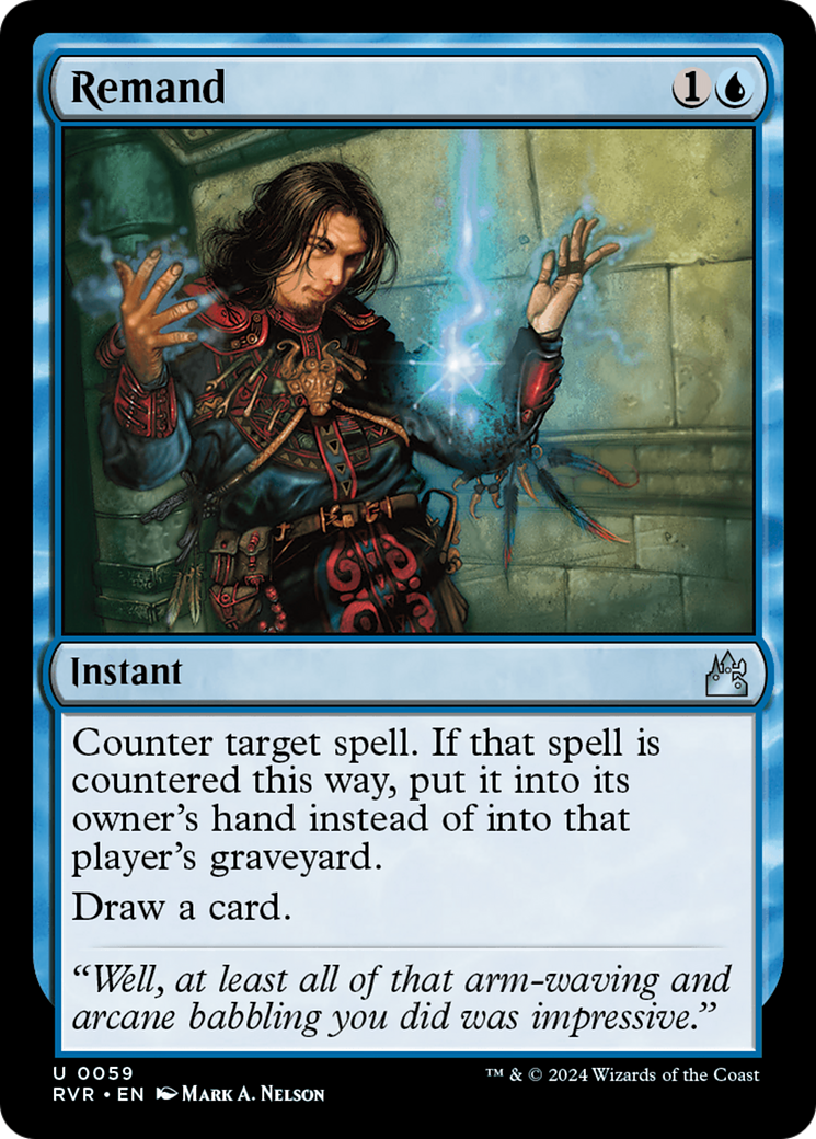 Remand (RVR-059) - Ravnica Remastered [Uncommon]