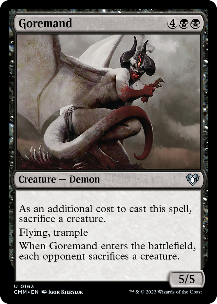Goremand (CMM-163) - Commander Masters [Uncommon]