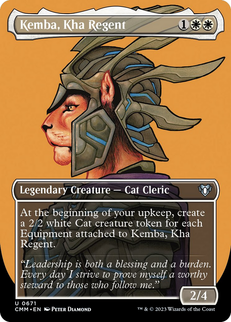Kemba, Kha Regent (CMM-671) - Commander Masters (Borderless) [Uncommon]