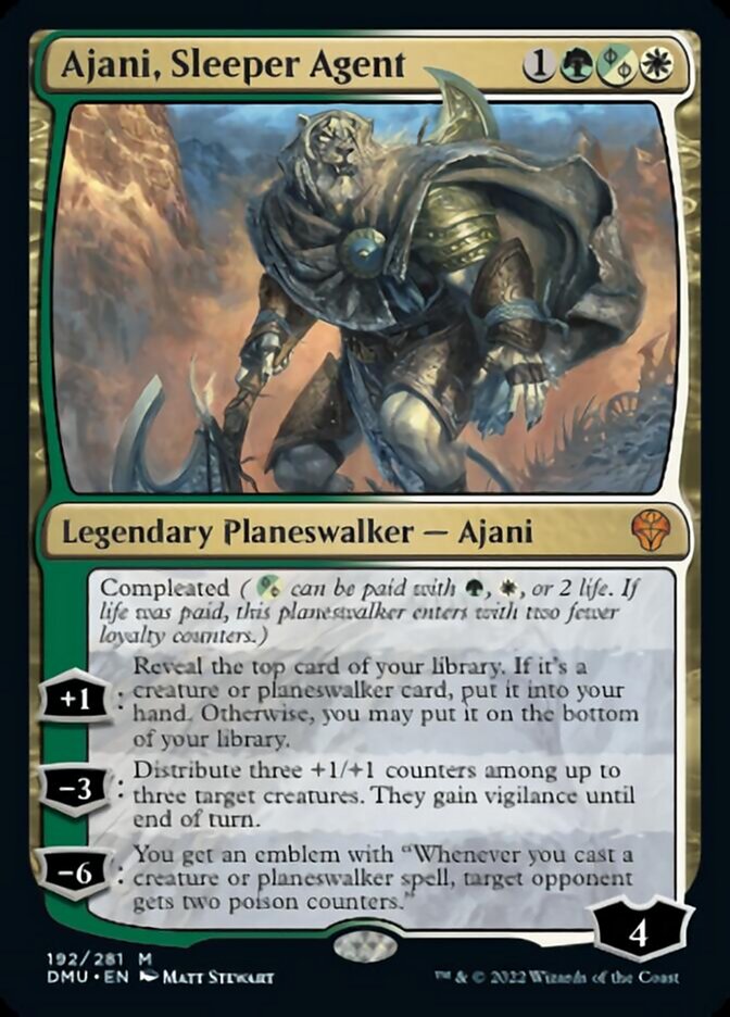 Ajani, Sleeper Agent (DMU-192) - Dominaria United [Mythic]
