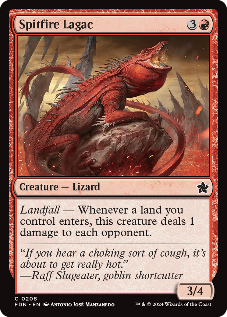 Spitfire Lagac (FDN-208) - Foundations [Common]