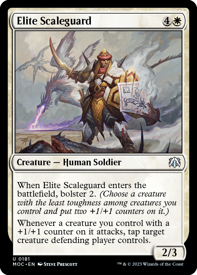 Elite Scaleguard (MOC-181) - March of the Machine Commander [Uncommon]