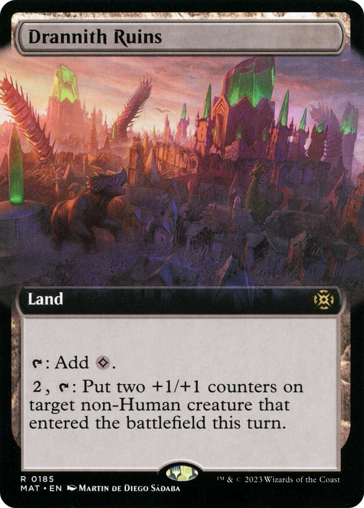 Drannith Ruins (MAT-185) - March of the Machine: The Aftermath: (Extended Art) [Rare]