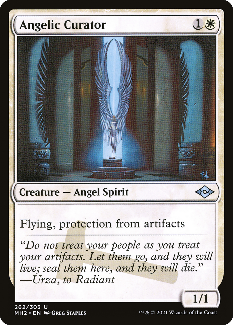 Angelic Curator (MH2-262) - Modern Horizons 2 [Uncommon]