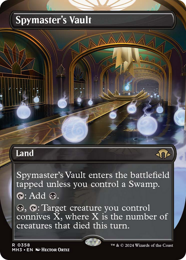 Spymaster's Vault (MH3-358) - Modern Horizons 3 (Borderless) [Rare]