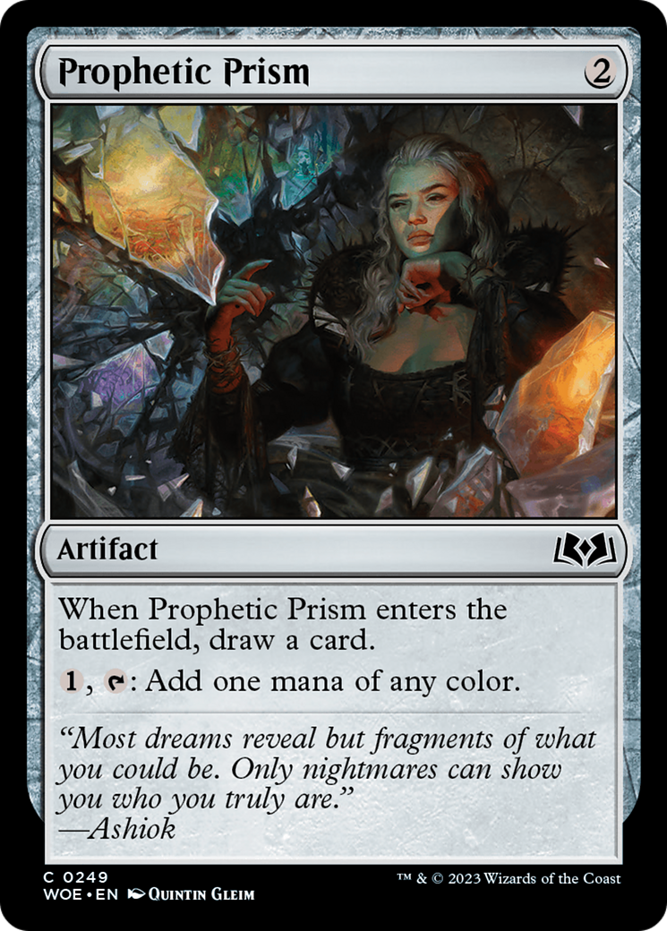 Prophetic Prism (WOE-249) - Wilds of Eldraine [Common]