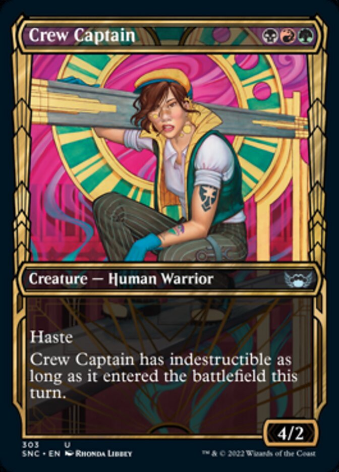 Crew Captain (SNC-303) - Streets of New Capenna: (Showcase) [Uncommon]