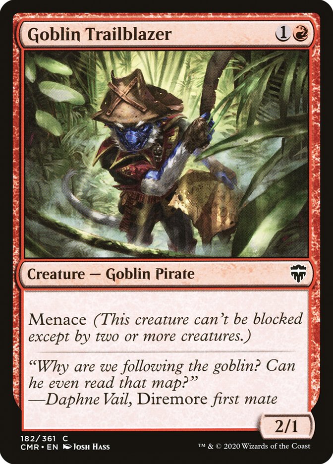 Goblin Trailblazer (CMR-182) - Commander Legends [Common]