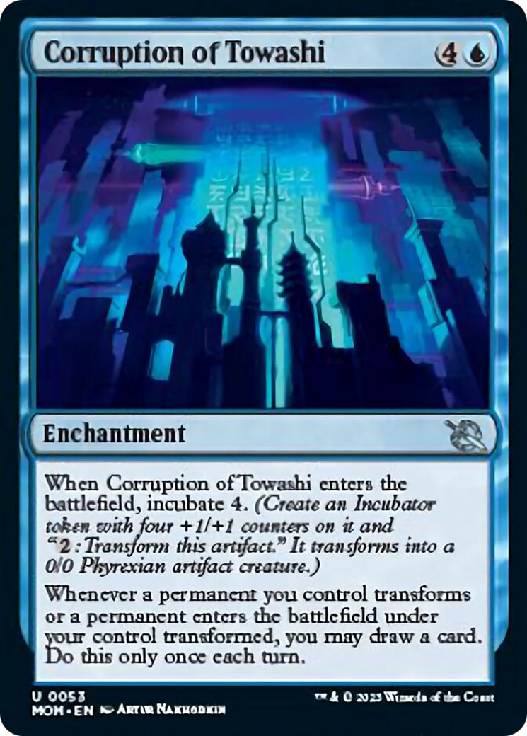 Corruption of Towashi (MOM-053) - March of the Machine [Uncommon]