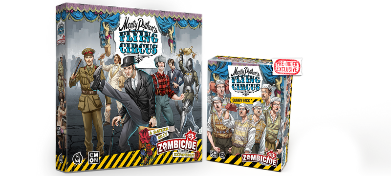 Zombicide: Monty Python’s Flying Circus Character Pack Expansion *PRE-ORDER*
