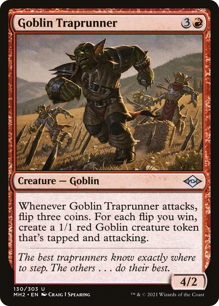 Goblin Traprunner (MH2-130) - Modern Horizons 2 Foil [Uncommon]