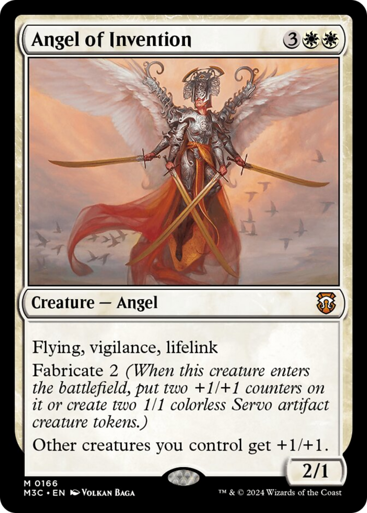 Angel of Invention (M3C-166) - Modern Horizons 3 Commander [Mythic]