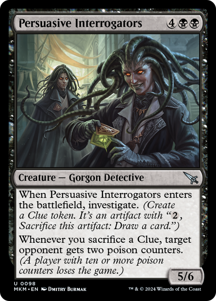 Persuasive Interrogators (MKM-098) - Murders at Karlov Manor [Uncommon]