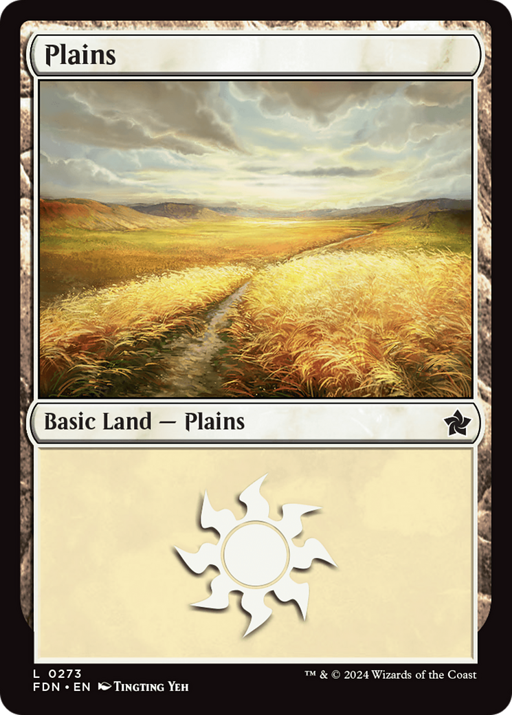 Plains (FDN-273) - Foundations Foil [Common]