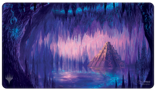 Magic: The Gathering - The Lost Caverns of Ixalan: Cavern of Souls White Stitched Playmat
