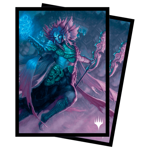 Ultra Pro - PRO-Matte 100ct Standard Deck Protector® sleeves for Magic: The Gathering - The Lost Caverns of Ixalan: Hakbal of the Surging Soul