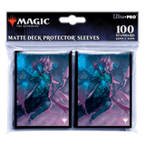 Ultra Pro - PRO-Matte 100ct Standard Deck Protector® sleeves for Magic: The Gathering - The Lost Caverns of Ixalan: Hakbal of the Surging Soul