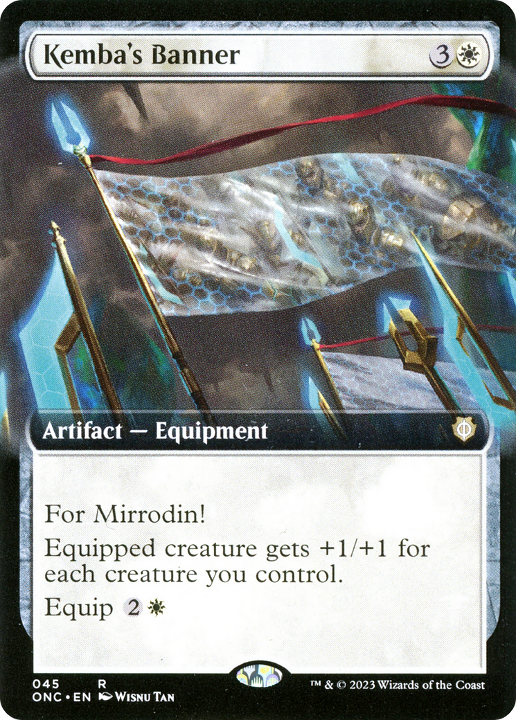 Kemba's Banner (ONC-045) - Phyrexia: All Will Be One Commander: (Extended Art) [Rare]