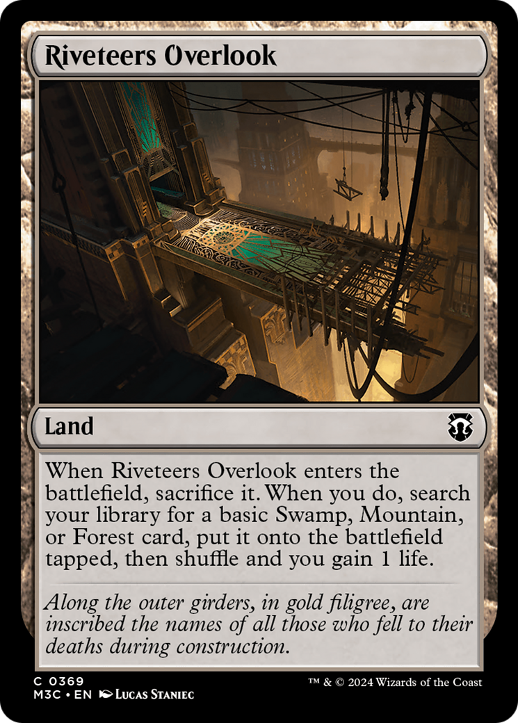 Riveteers Overlook (M3C-369) - Modern Horizons 3 Commander [Common]