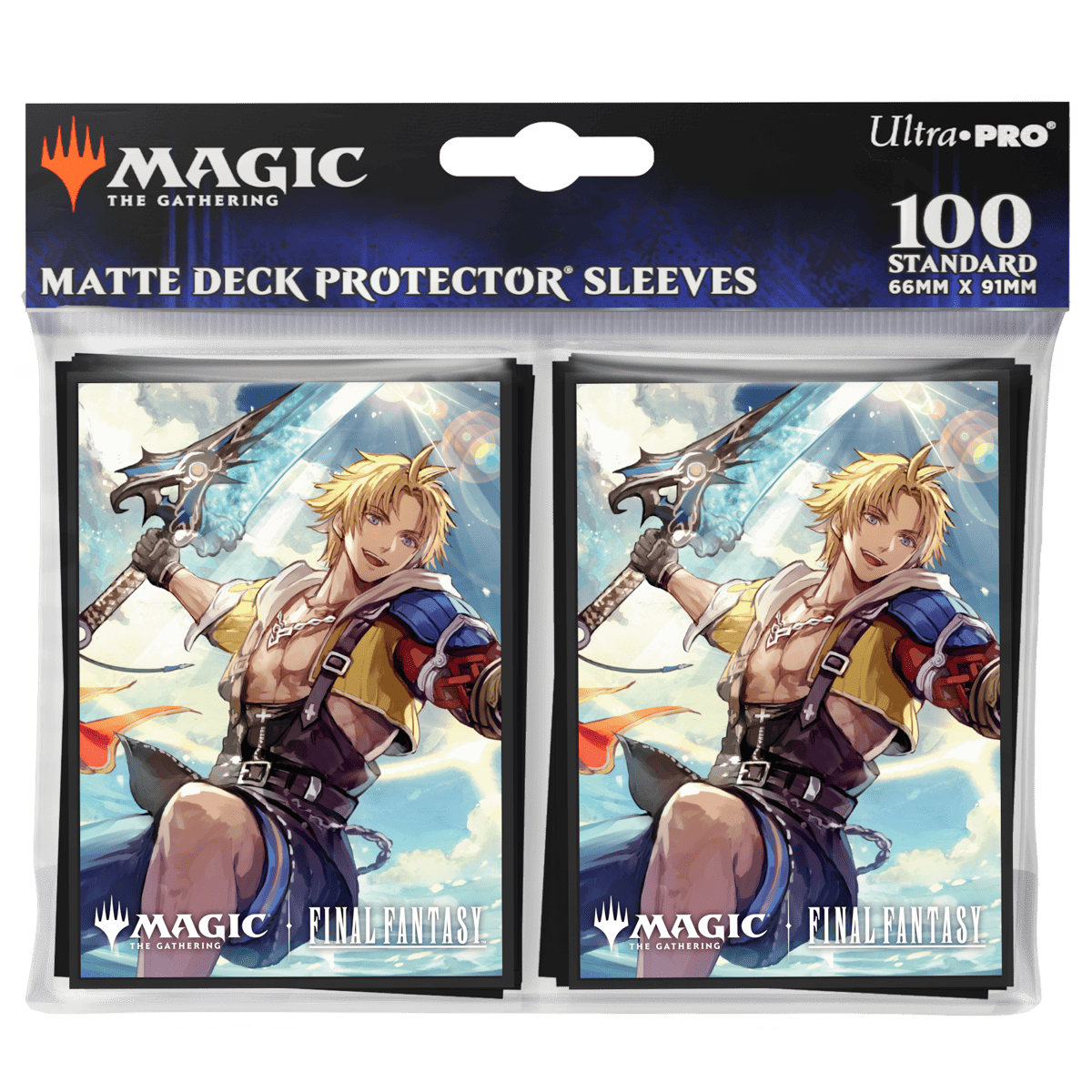Ulta Pro - Matte Deck Protector® Sleeves Magic: The Gathering - Final Fantasy: Tidus, Yuna's Guardian (Commander) (100ct)