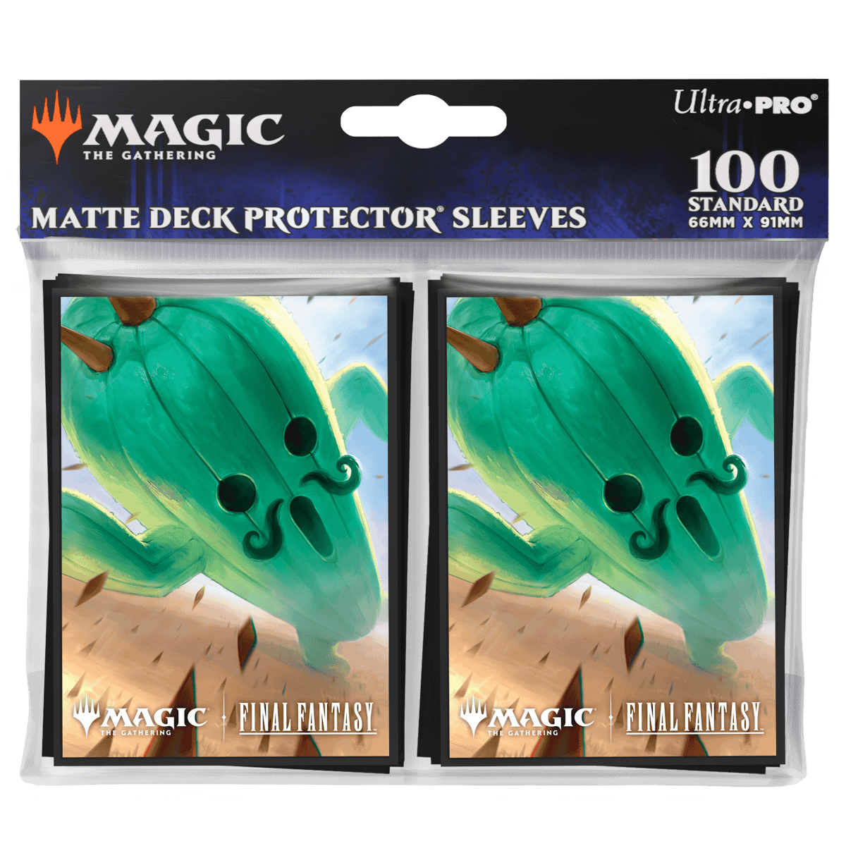Ulta Pro - Matte Deck Protector® Sleeves Magic: The Gathering - Final Fantasy: Jumbo Cactuar (100ct)