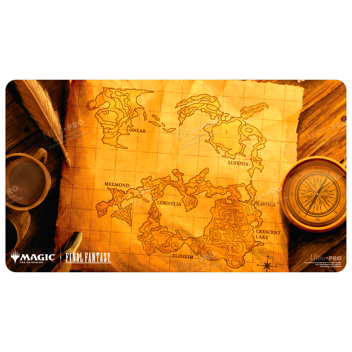Ultra-Pro - Magic: The Gathering: Final Fantasy - World Map Playmat