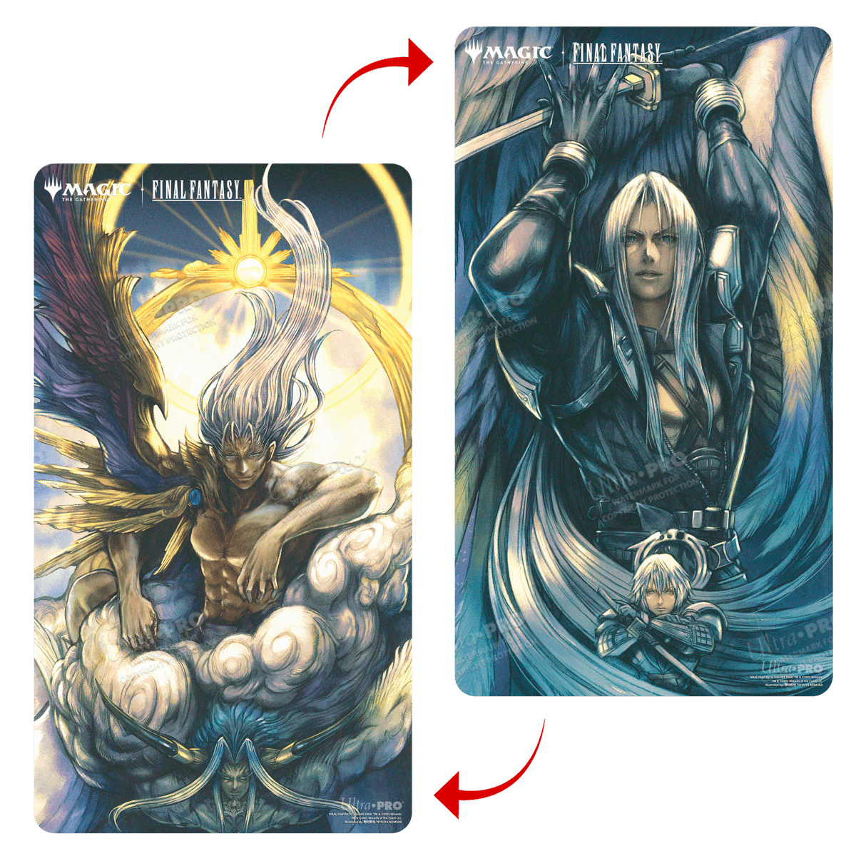 Ultra-Pro - Magic: The Gathering: Final Fantasy - Sephiroth Double-Sided Playmat