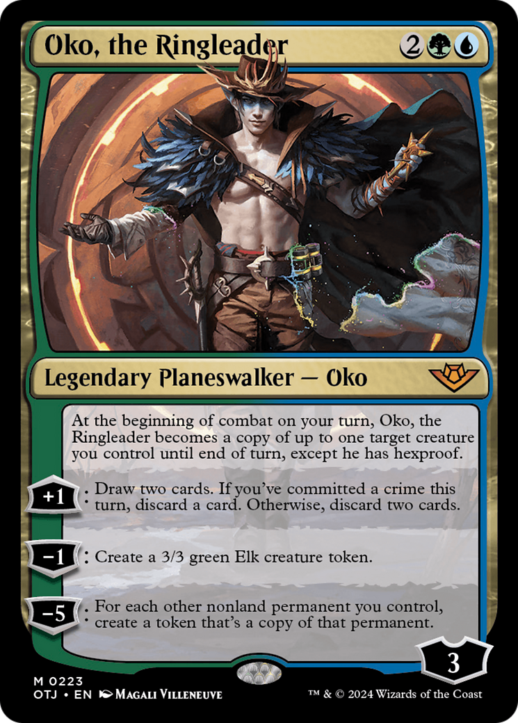 Oko, the Ringleader (OTJ-223) - Outlaws of Thunder Junction [Mythic]