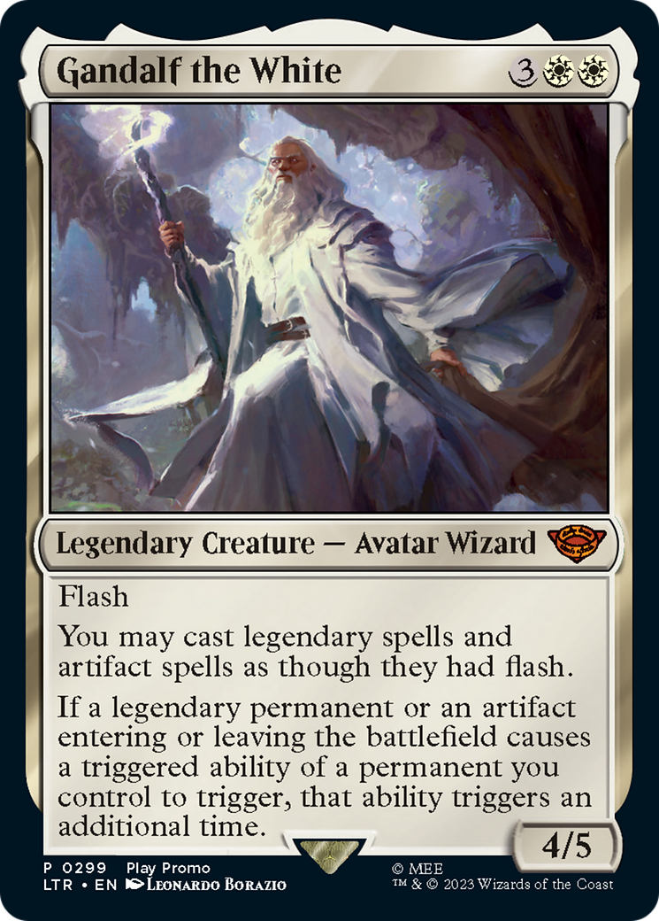 Gandalf the White (LTR-299) - The Lord of the Rings: Tales of Middle-earth [Mythic]