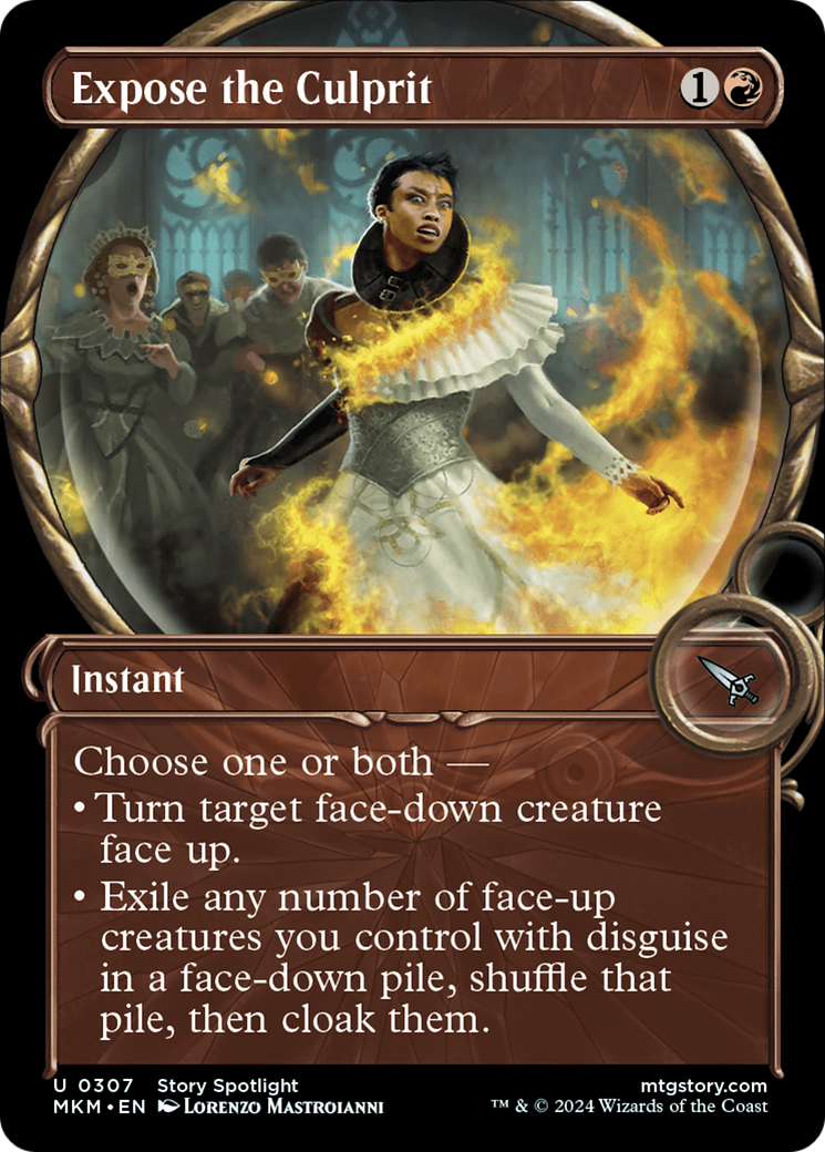 Expose the Culprit (MKM-307) - Murders at Karlov Manor: (Showcase) [Uncommon]