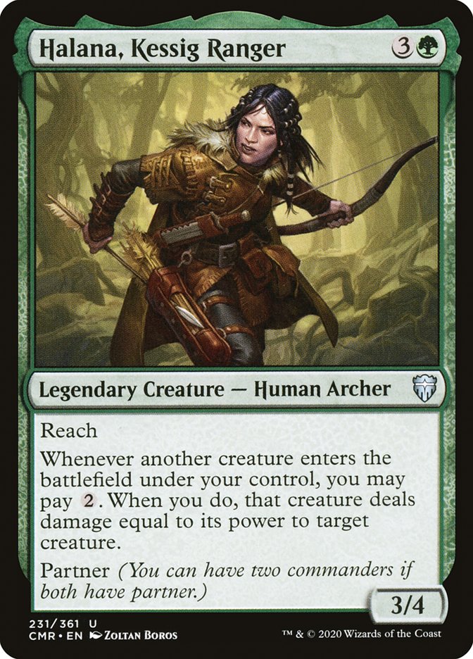 Halana, Kessig Ranger (CMR-231) - Commander Legends [Uncommon]