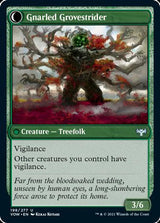 Dormant Grove // Gnarled Grovestrider (VOW-198) - Innistrad: Crimson Vow: (Double Faced Transform) [Uncommon]