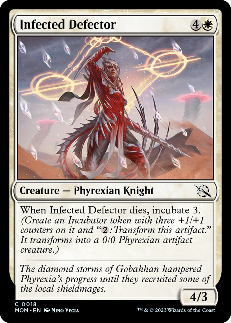 Infected Defector (MOM-018) - March of the Machine [Common]