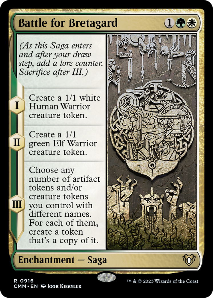 Battle for Bretagard (CMM-916) - Commander Masters [Rare]