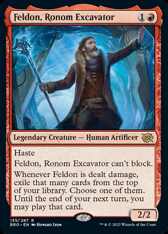 Feldon, Ronom Excavator (BRO-135) - The Brothers' War [Rare]