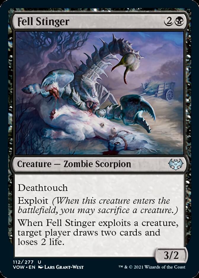 Fell Stinger (VOW-112) - Innistrad: Crimson Vow [Uncommon]