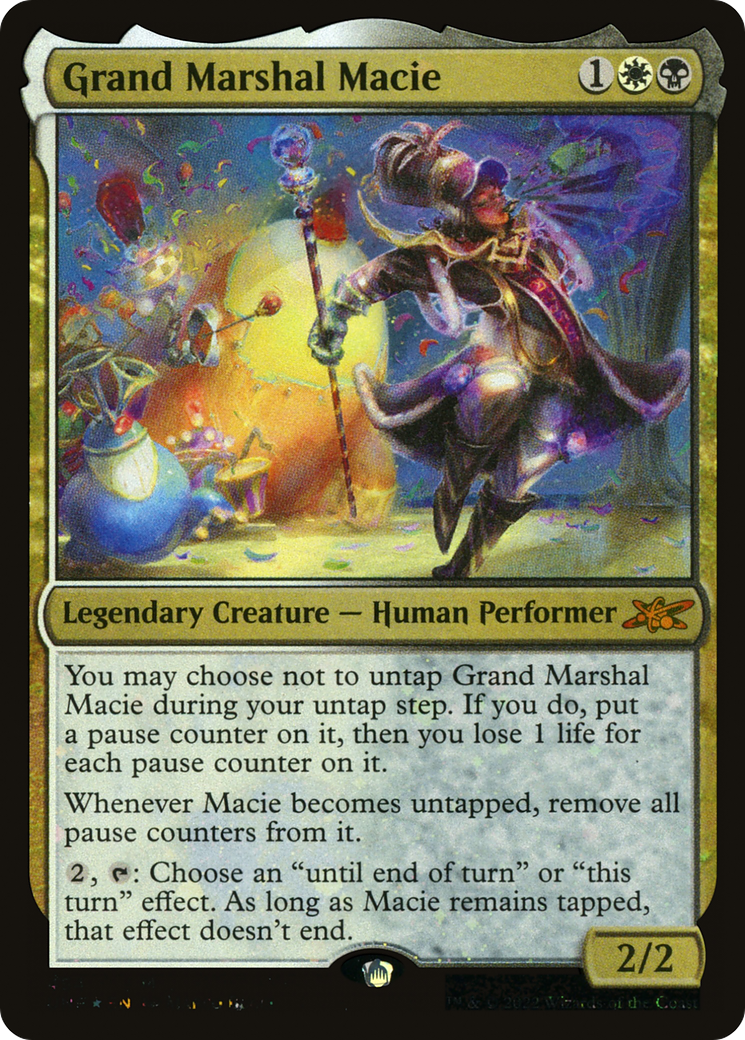 Grand Marshal Macie (UNF-454) - Unfinity Galaxy Foil [Mythic]