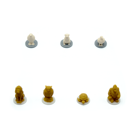 BGExpansions - Harmonies: 3D Animal Tokens (113 pieces)