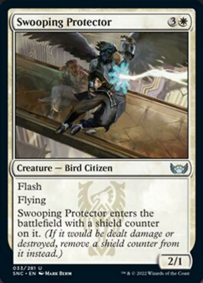 Swooping Protector (SNC-033) - Streets of New Capenna [Uncommon]