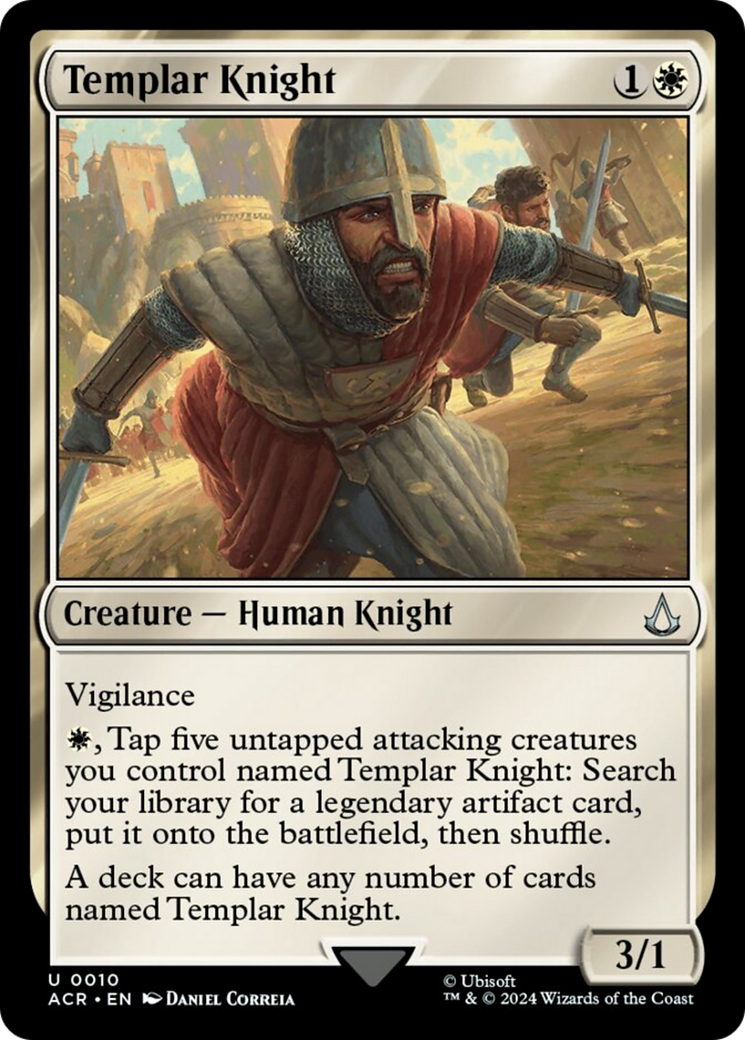 Templar Knight (ACR-010) - Assassin's Creed [Uncommon]