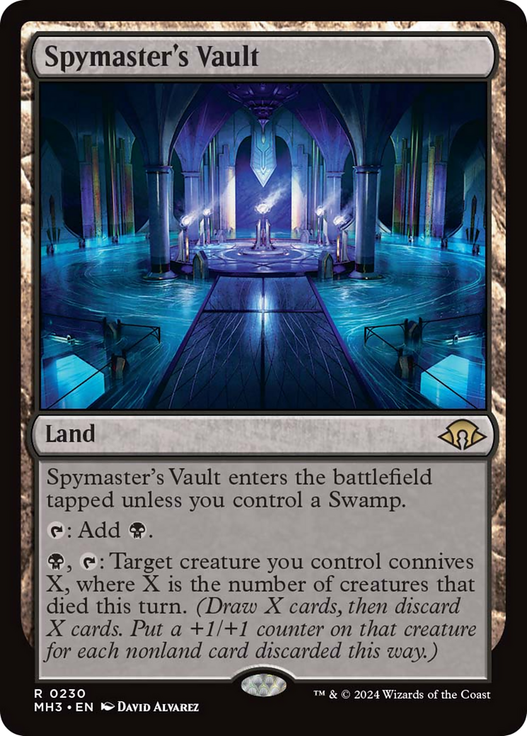 Spymaster's Vault (MH3-230) - Modern Horizons 3 Foil [Rare]