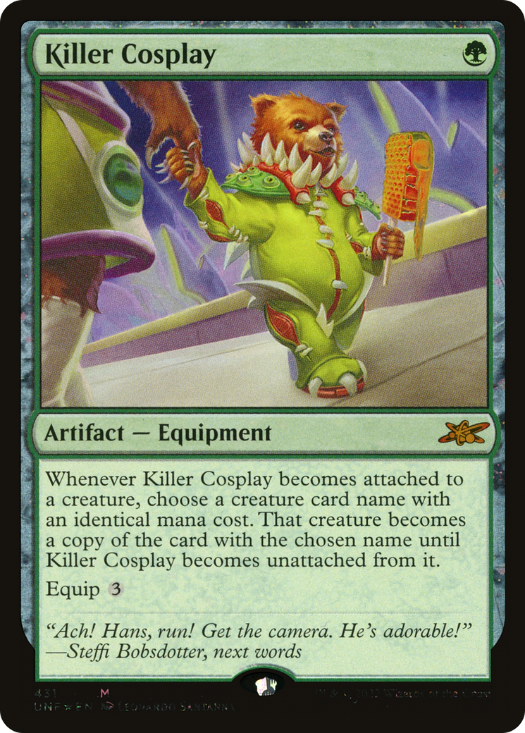 Killer Cosplay (UNF-431) - Unfinity Galaxy Foil [Mythic]